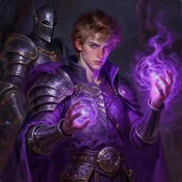 an oil art portrait of young roma mage with purple neon magic in style of disco elysium character, paladin character design from d & d, art by anders zorn, wonderful masterpiece by greg rutkowski, beautiful cinematic light, american romanticism by greg manchess, jessica rossier