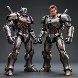 mech boxing hand on hip, cinematic still from rocky series and pacific rim movie and miketyson, two tactical mech boxing, two boxing tactical mech, studio lightning