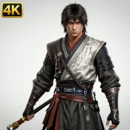 screenshot of jerma985 in sekiro, gaming, detailed, 4k