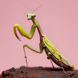 airbrush macro | dissected mantis foveated | rust crapped dystopic armor, chris foss, enric torres, alberto bontempi, feng zu hyper realism, narrative light, puce lime colors, epic, hyper detailed, awe inspiring, award winning horror, torch lighting, hyper realism, cinematical