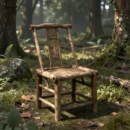 chair in the forest wenjun lin unreal engine 5