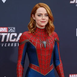 Emma Stone as Ghost Spider in the Marvel Cinematic Universe