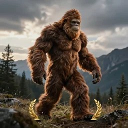cctv footage of bigfoot