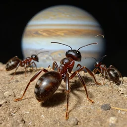 giant ants on jupiter