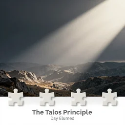 the talos principle puzzle screenshot, high resolution