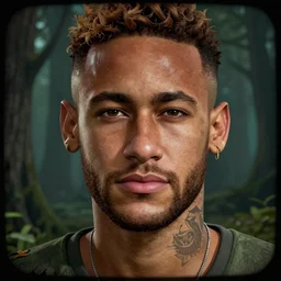 neymar jr from rusty lake : roots ( 2 0 1 6 game ) very detailed face