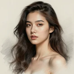hyper realistic human body, detailed, sketch style