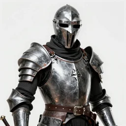 MF DOOM as a knight