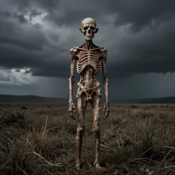 photo of an emaciated jeto with no teeth