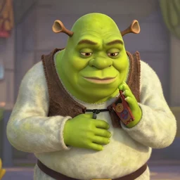 shrek hurt because people are mean to him