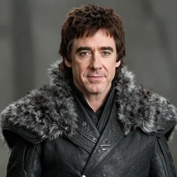 portrait of jim carrey in game of thrones
