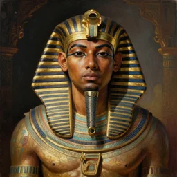 majestic gracious egyptian kanye west as god ra portrait, atmospheric lighting, painted, menacing, intricate, volumetric lighting, beautiful, rich deep colours masterpiece, golden hour, sharp focus, ultra detailed, by leesha hannigan, ross tran, thierry doizon, kai carpenter, ignacio fernandez rios