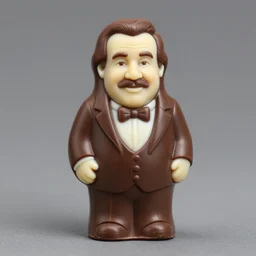 edible chocolate figurine of danny devito