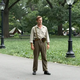 Movie still of Central Park in the summer, Saving Private Ryan