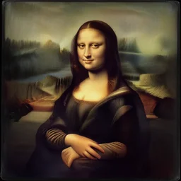 daguerreotype of the Mona Lisa H 1024