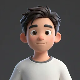 hyper realistic 3d character render portrait