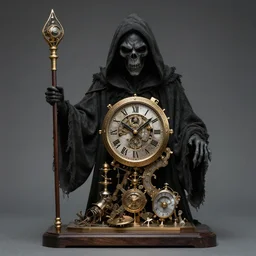 amazing lifelike award winning clockwork grim reaper trending on art station artgerm greg rutowski alpgonse mucha cinematic
