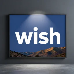 wish facebook advertisement