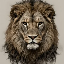 a shy man who resembles a lion, horror, highly detailed, character portrait, digital painting, artstation, concept art, matte, sharp focus, illustration, art by artgerm and greg rutkowski and michael whelan and gustave dore and alphonse mucha