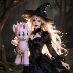 goth witch, my little pony