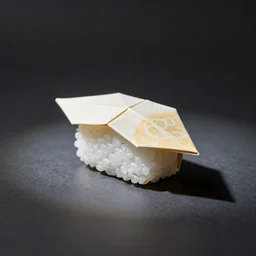 an origami sushi