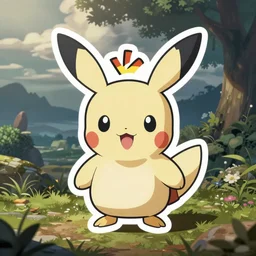 cute miss mascot nirondelle nirondelle taillow pokemon sticker art, cronobreaker, beeple game icon