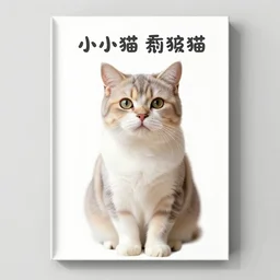 funny cat poster