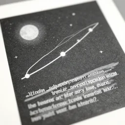 explanation of astronomy, style of tadanori yokoo, greyscale soft focus photo, risograph print