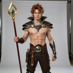 Drew Roy dressed as Zagreus