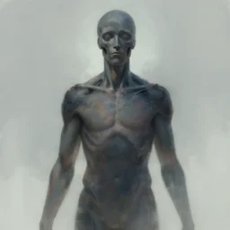soul leaving the human body, trending on art station, painting 4k