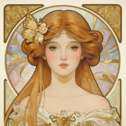 highly detailed portrait of fairy doll in the style of Nicoletta Ceccoli, by Alphonse Mucha, Ayami Kojima, Yoshitaka Amano, Charlie Bowater, Karol Bak, Greg Hildebrandt, Jean Delville, and Mark Brooks, 4k resolution,