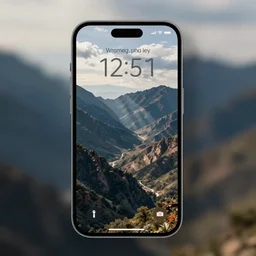 A screenshot of a future iPhone app