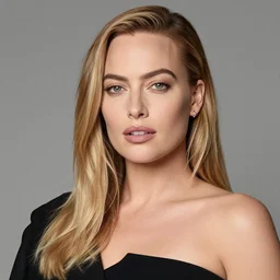 margot robbie portrait, 4k