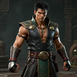 Vajiralongkorn in Mortal Kombat XII, 4k, detailed,