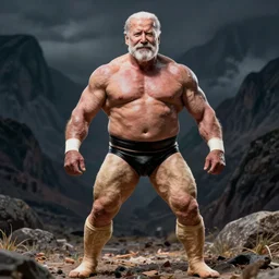 joe biden juggalo sumo wrestler