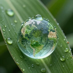 nature in drop of dew, and within every dewdrop a world of struggle, fantasy intricate elegant under, lush volumetric lighting 3 d modelling