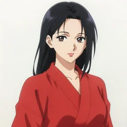 a drawing of a woman in a red outfit, a manga drawing by takeuchi seiho, trending on pixiv, context art, official art, dynamic pose, angular