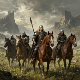Riders of Rohan, Lord of the Rings, concept art