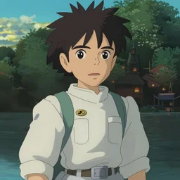 still image from the new studio ghibli animated film'interstellar'