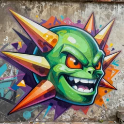 Supreme x Dragon Quest King Slime profile picture by Sachin Teng, asymmetrical, Organic Painting ,geometric shapes, hard edges, energetic, graffiti, street art:2 by Sachin Teng:4