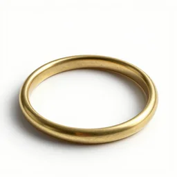 brass bangle bracelet, clean 3d render, octane render, isolated on a pure white background, centered, entire object in frame, sharp focus, soft studio lighting
