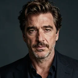 photograph of the artist picasso played by actor javier bardem, cinematic
