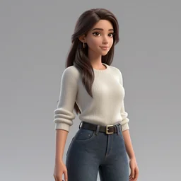 beautiful female character,Deema Egorov, artstation,octane render, unreal engine 5, blender