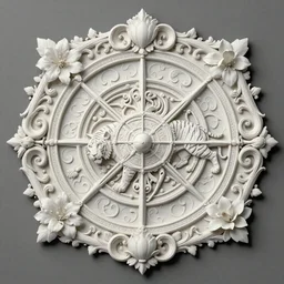 beautiful classical holy decorative ornament, sacred tiger, acanthus scrolls, lilies, ivy, anatomy, energy, white magic, geometry, magnolia, bones, petals, stems, ceremonial clouds, dripping paint, perfect engraving, fibonacci rhythm, artstation, art germ, wlop, masterpiece