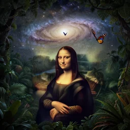 milkyway, butterfly, ultrarealism, jungle, environment, hdr, epic, cinematic lighting, 8 k, unreal engine 5, octane render, leonardo da vinci style