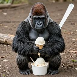 gorilla ice cream hybrid