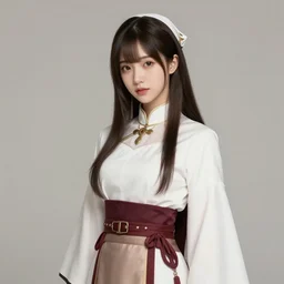 studio portrait of neutral good colorful female cleric bard healer as absurdly beautiful, elegant, young gravure idol, an ultrafine hyperdetailed illustration by kim jung gi, irakli nadar, intricate linework, sharp focus, bright colors, octopath traveler, final fantasy, unreal engine 5 highly rendered, global illumination, radiant light, detailed and intricate environment
