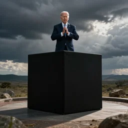 Joe Biden black cube cult initiation ritual