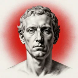 red grainy spray effect super conceptual figurative post - morden monumental figurative portrait made by escher and piranesi, highly conceptual figurative art, intricate detailed illustration, illustration sharp geometrical detail, vector sharp graphic, controversial, manga 1 9 9 0