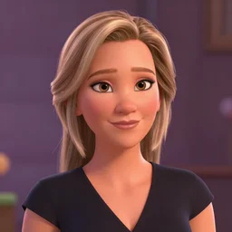 meryl streep as a pixar animation character, high quality cg render, 8 k, vivid colors